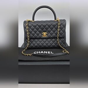 Chanel Coco Medium Cavier